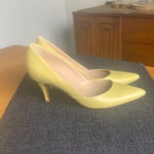 JCrew leather kitten heels